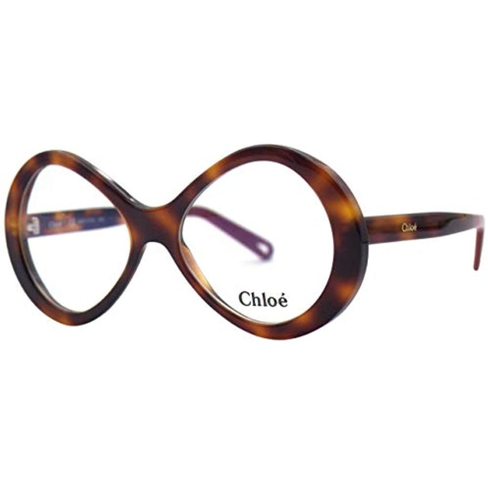 NEW CHLOE CE2743 218 Havana Butterfly Eyeglass 55